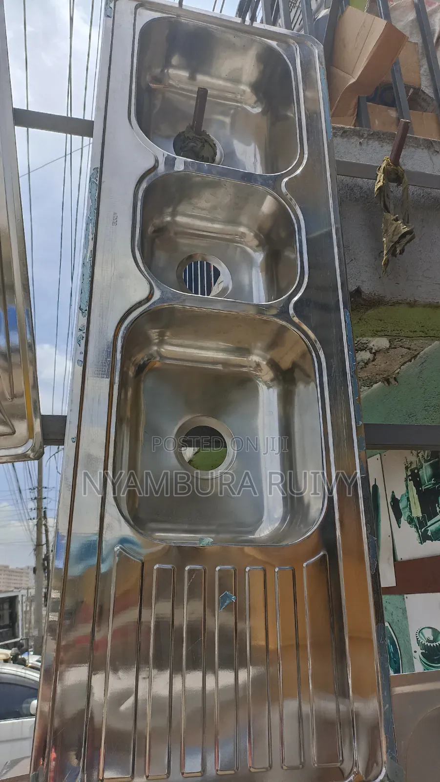 Tripple Bowl Sink