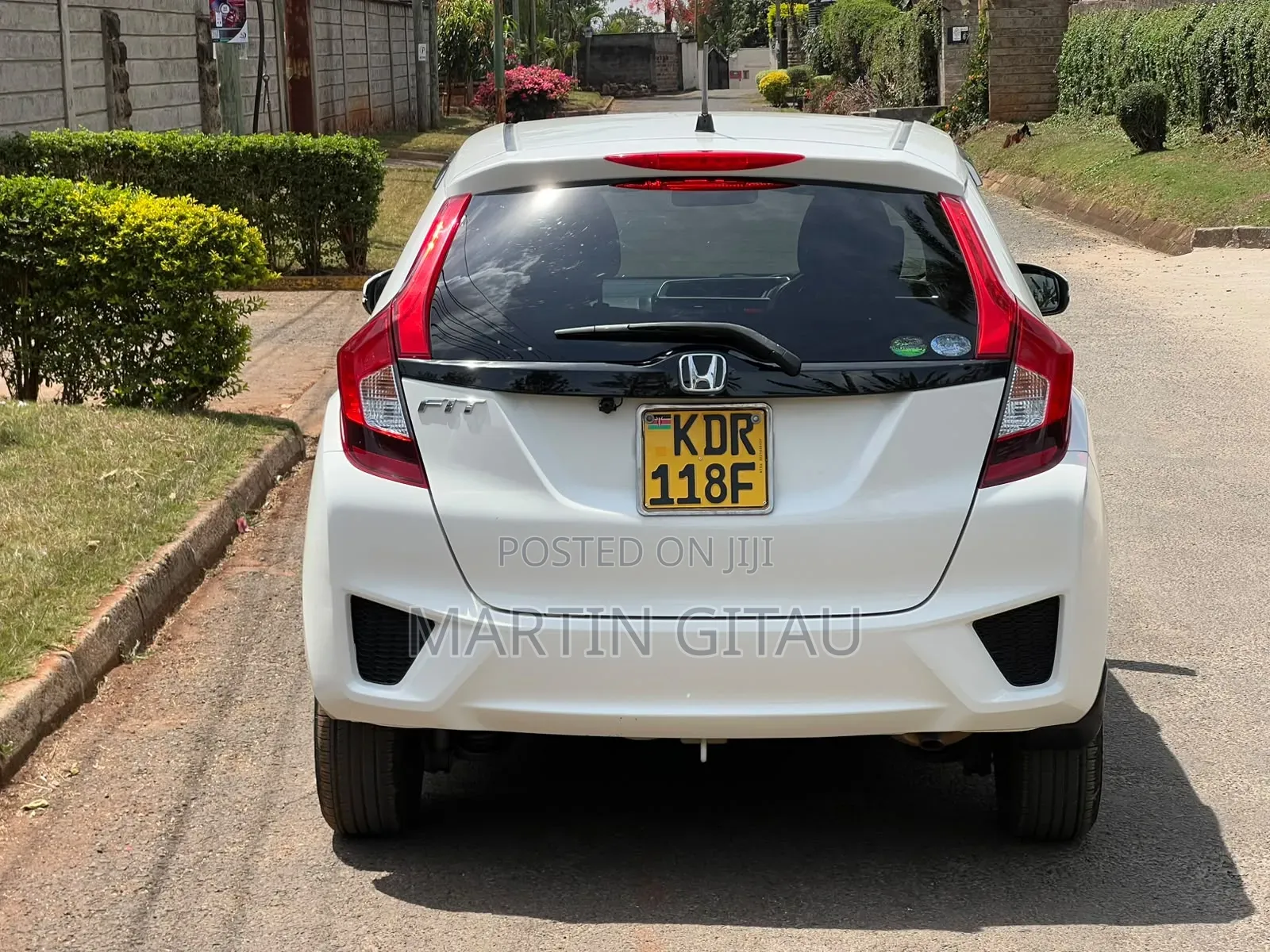Honda Fit 2017 White