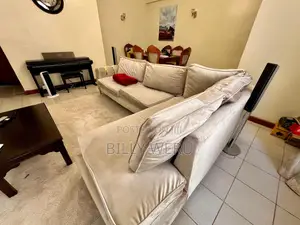 Beige 6 Seater Couch