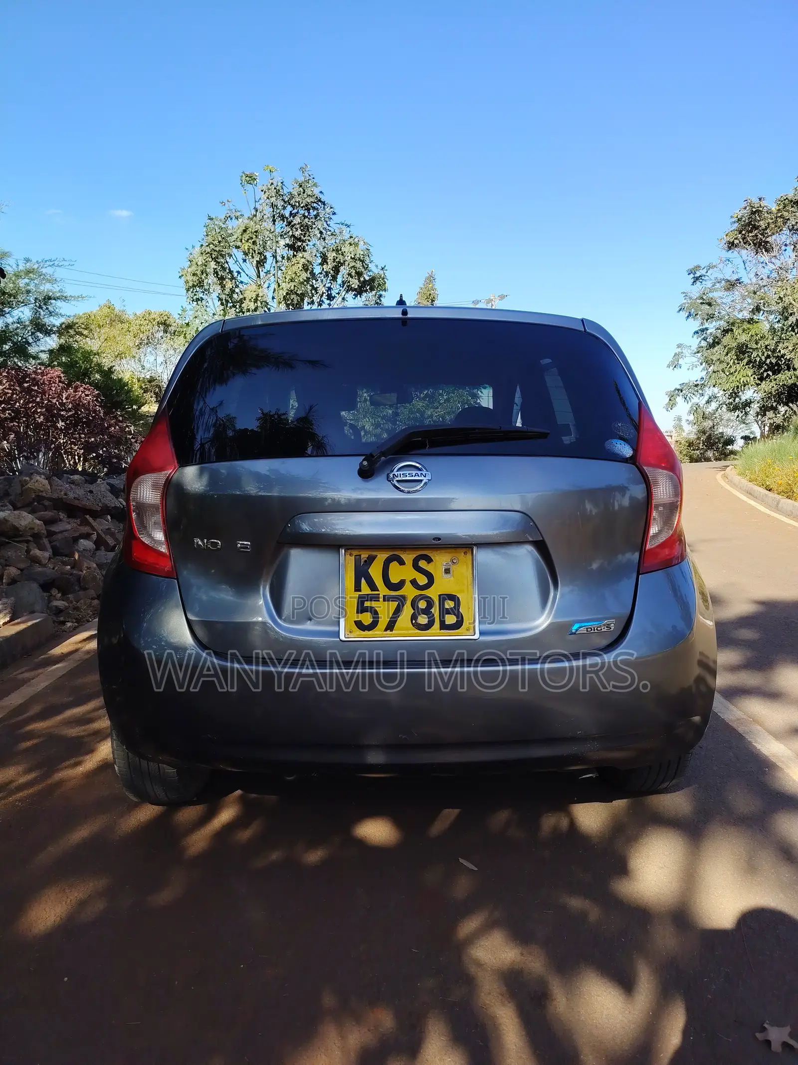 Nissan Note 2012 Gray