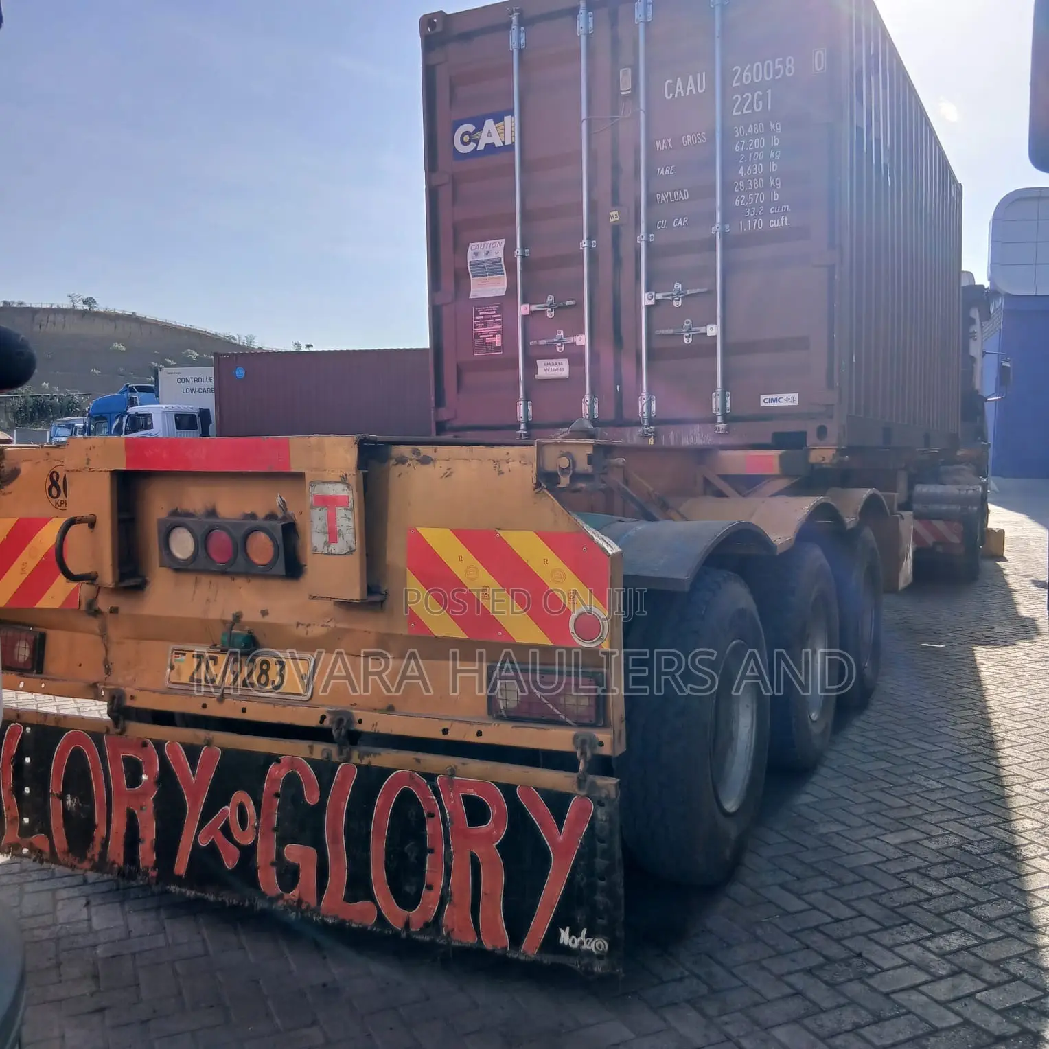 40 Ft Trailer for Logistics Assignments