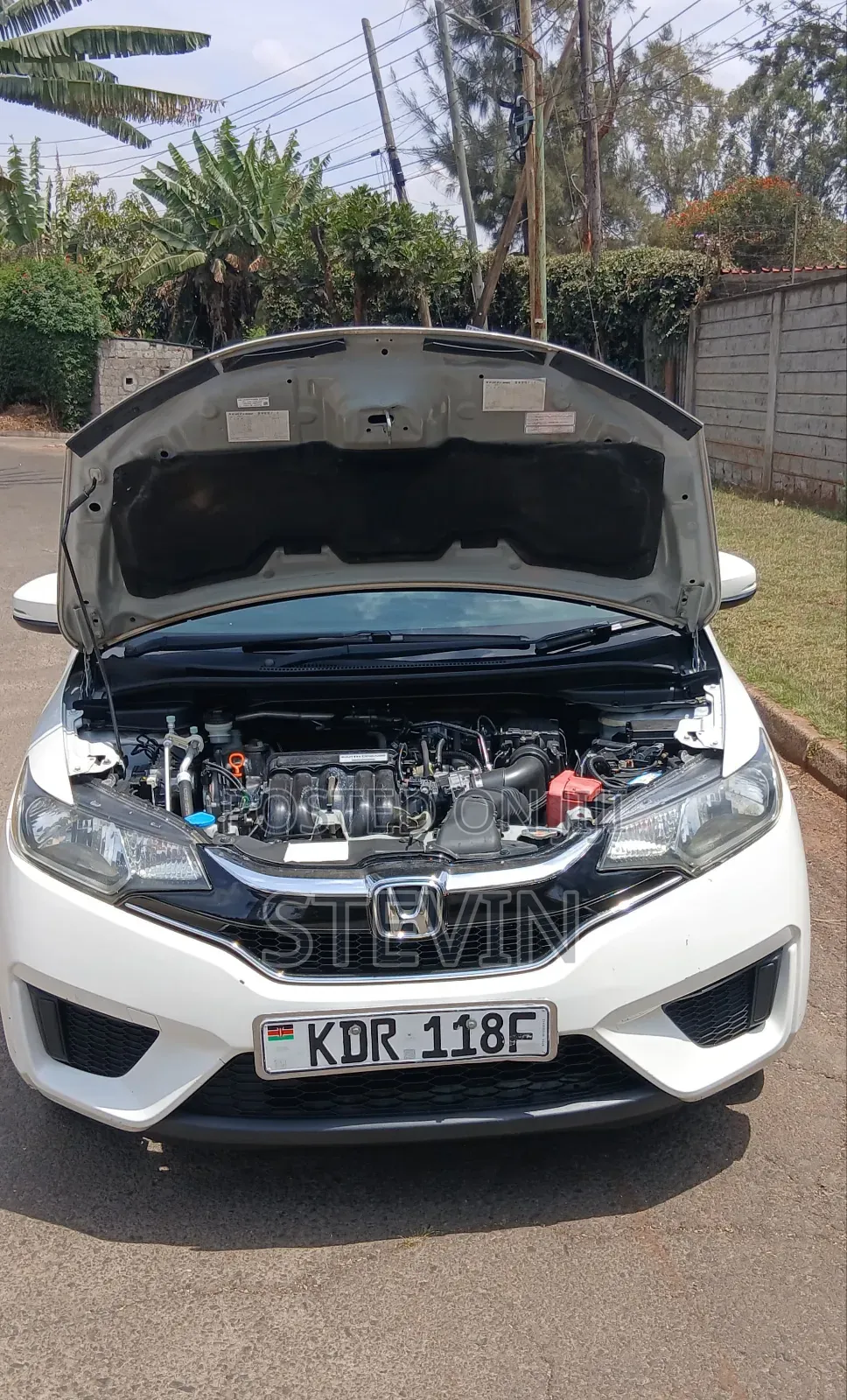 Honda Fit 2017 White