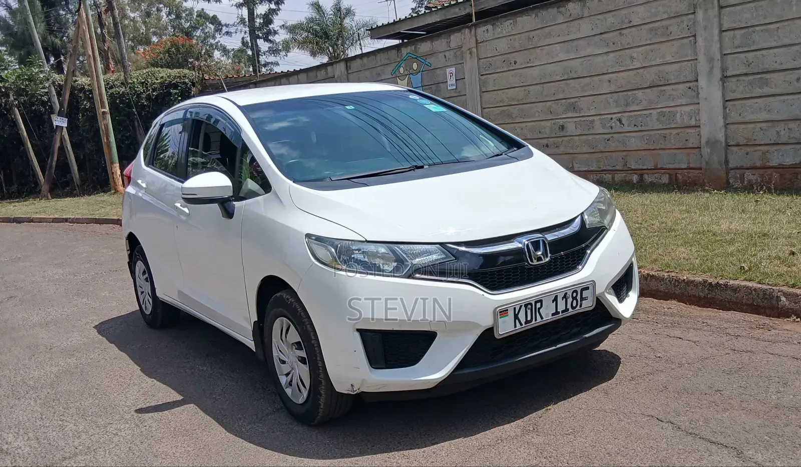 Honda Fit 2017 White