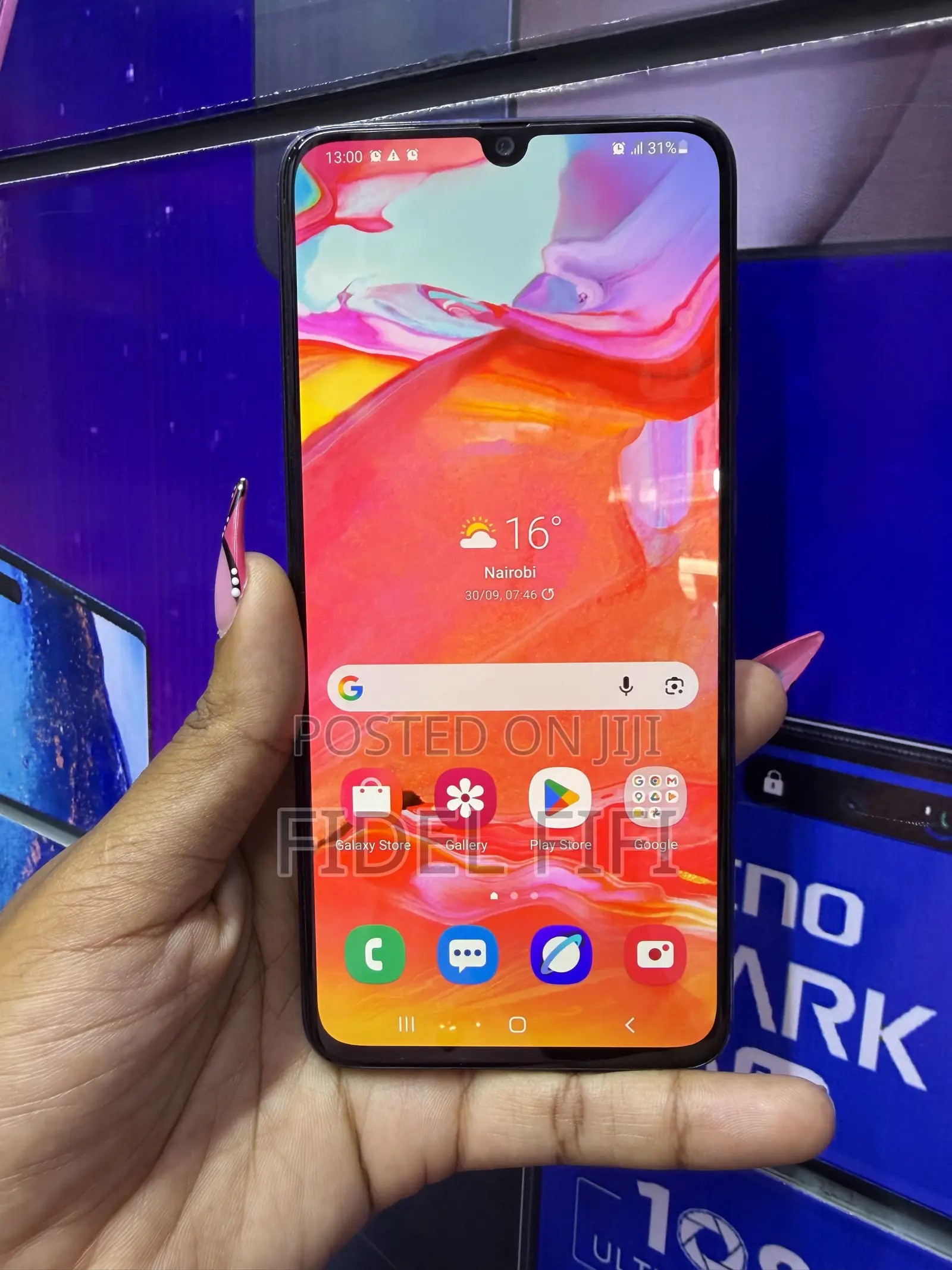 Samsung Galaxy A70 128 GB Blue