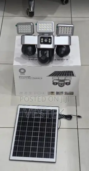 ORIGINAL VTS30 4G Solar Triple Lens PTZ Camera (SIM Card + Floodlights