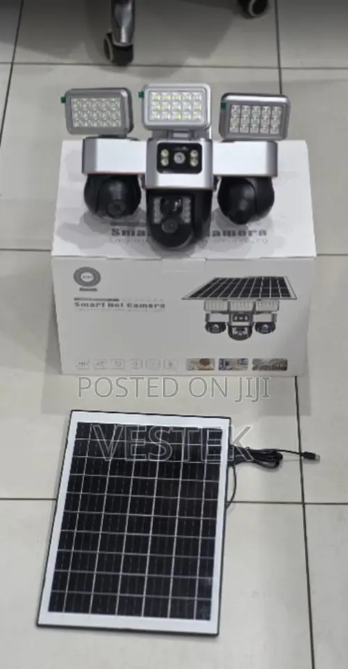ORIGINAL VTS30 4G Solar Triple Lens PTZ Camera (SIM Card + Floodlights