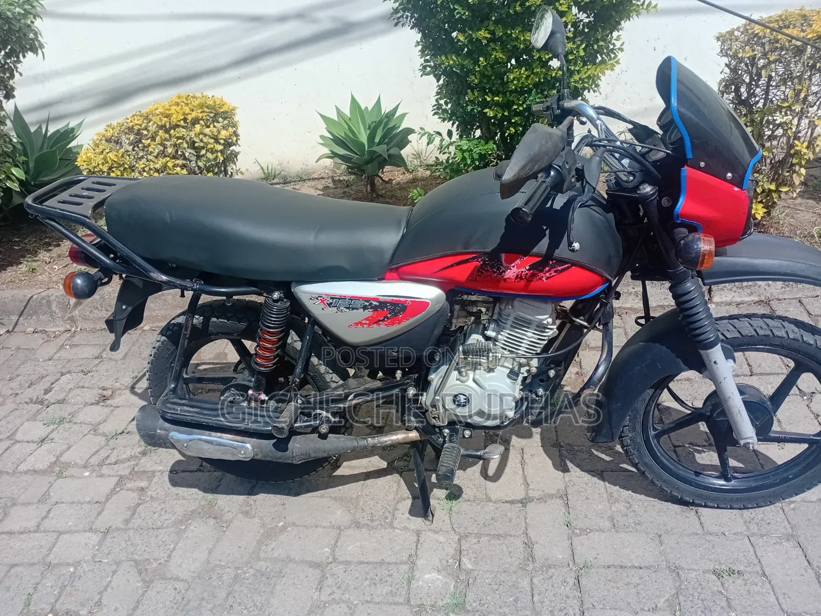 Bajaj Boxer 125 2025 Red