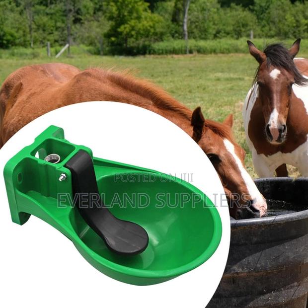 Plastic Cows Drinker - Simple Push-to-Drink Design - main view