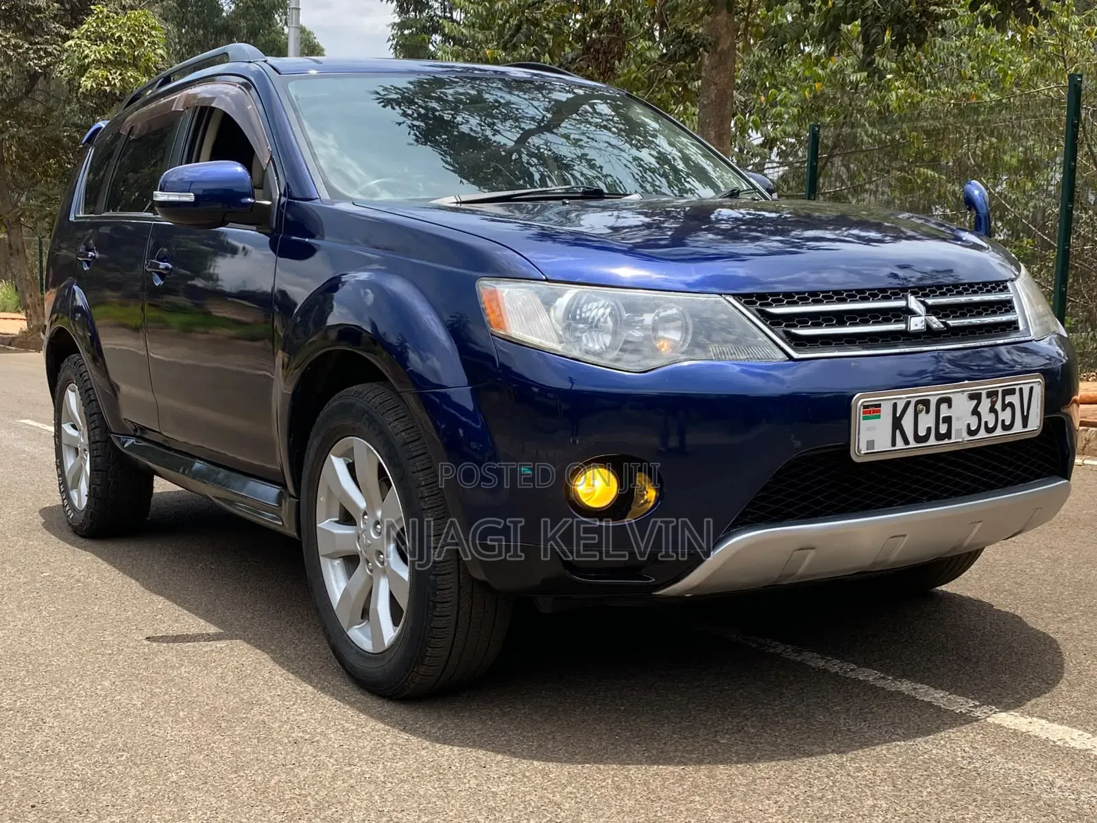 Mitsubishi Outlander 2.4 2009 Blue