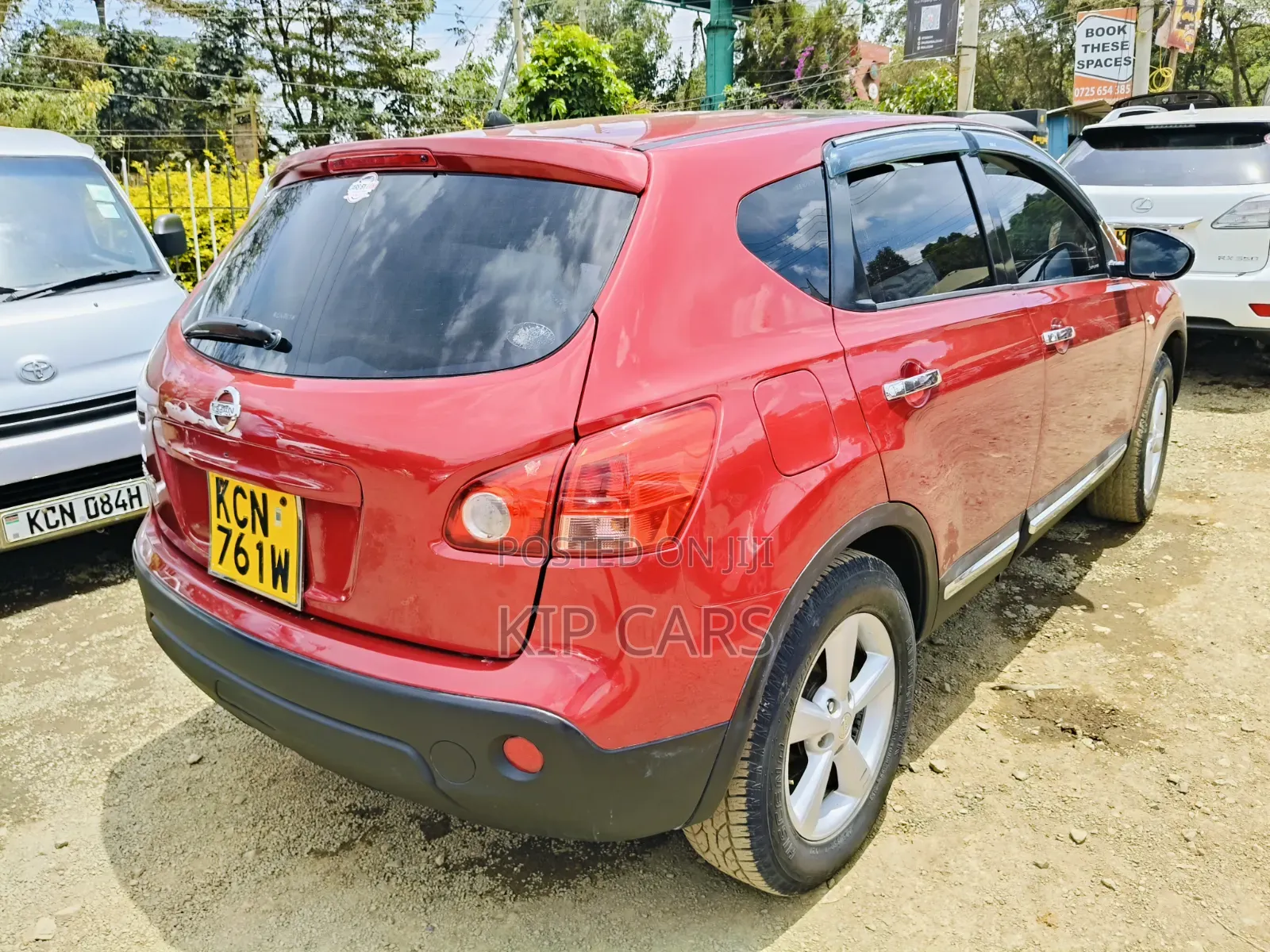 Nissan Dualis 2010 Red