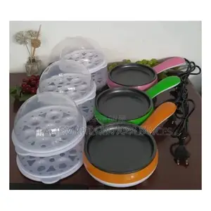 Electric 2-in-1 Multifunctional Pot – 2-Layer 14pc Rapid Egg Boiler