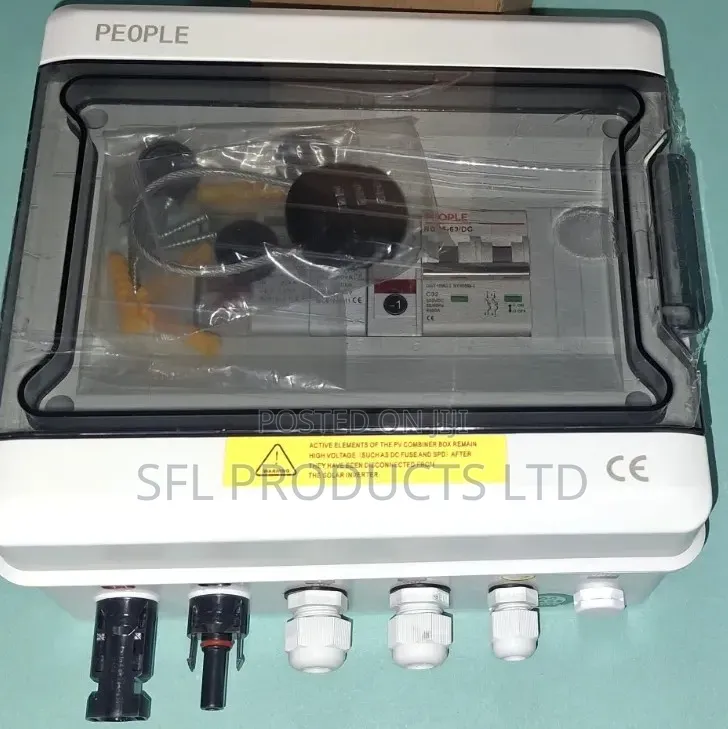 Solar Combiner Box- 8 Way -Single String
