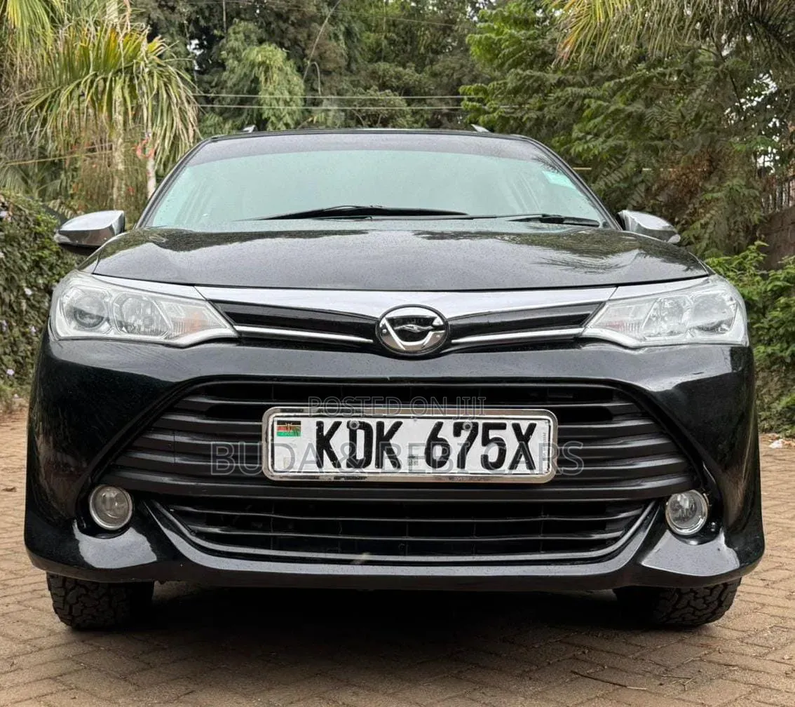 Toyota Corolla Fielder 2015 Black