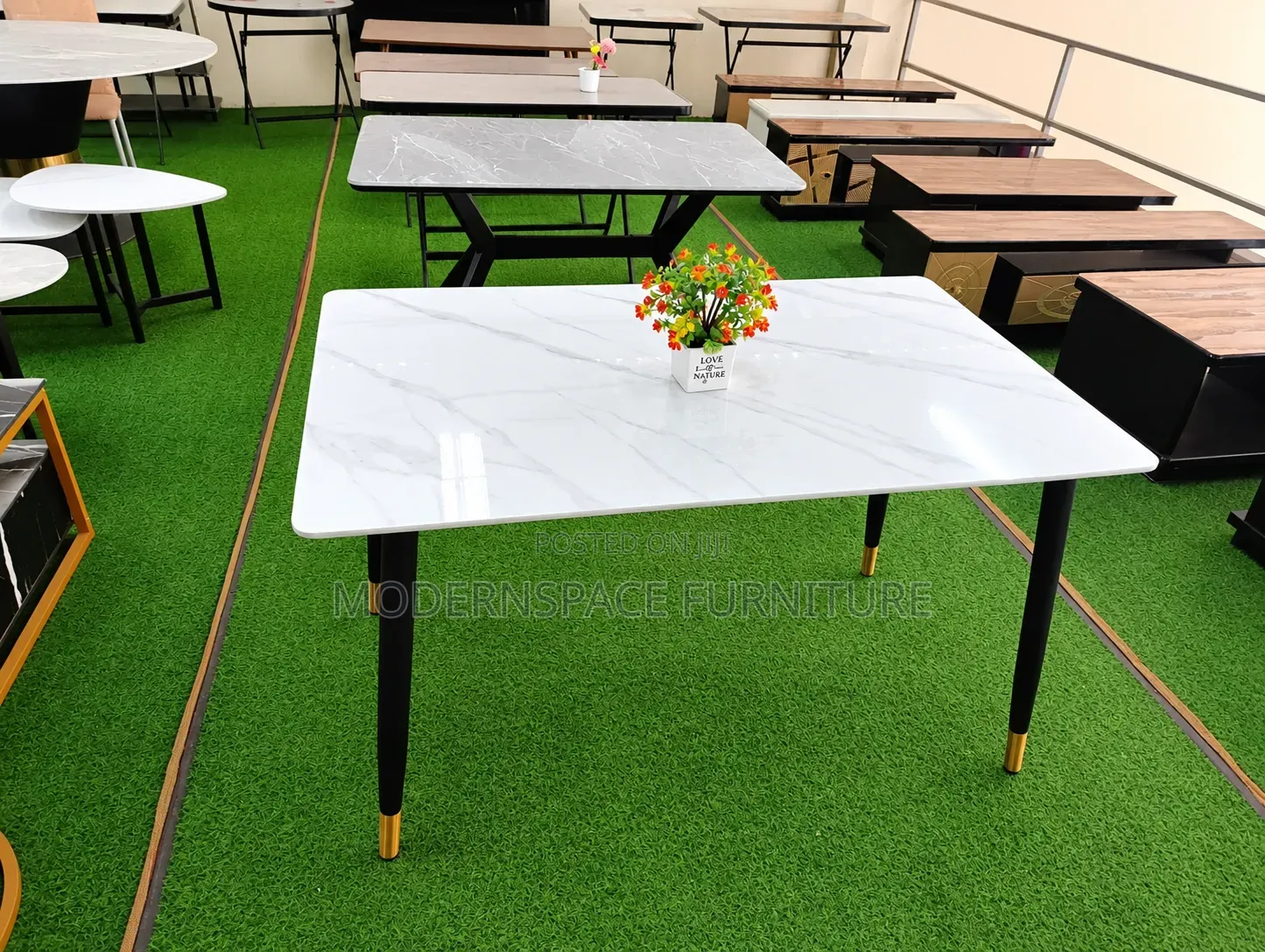 Modern Marble Dining Table-4-6seater