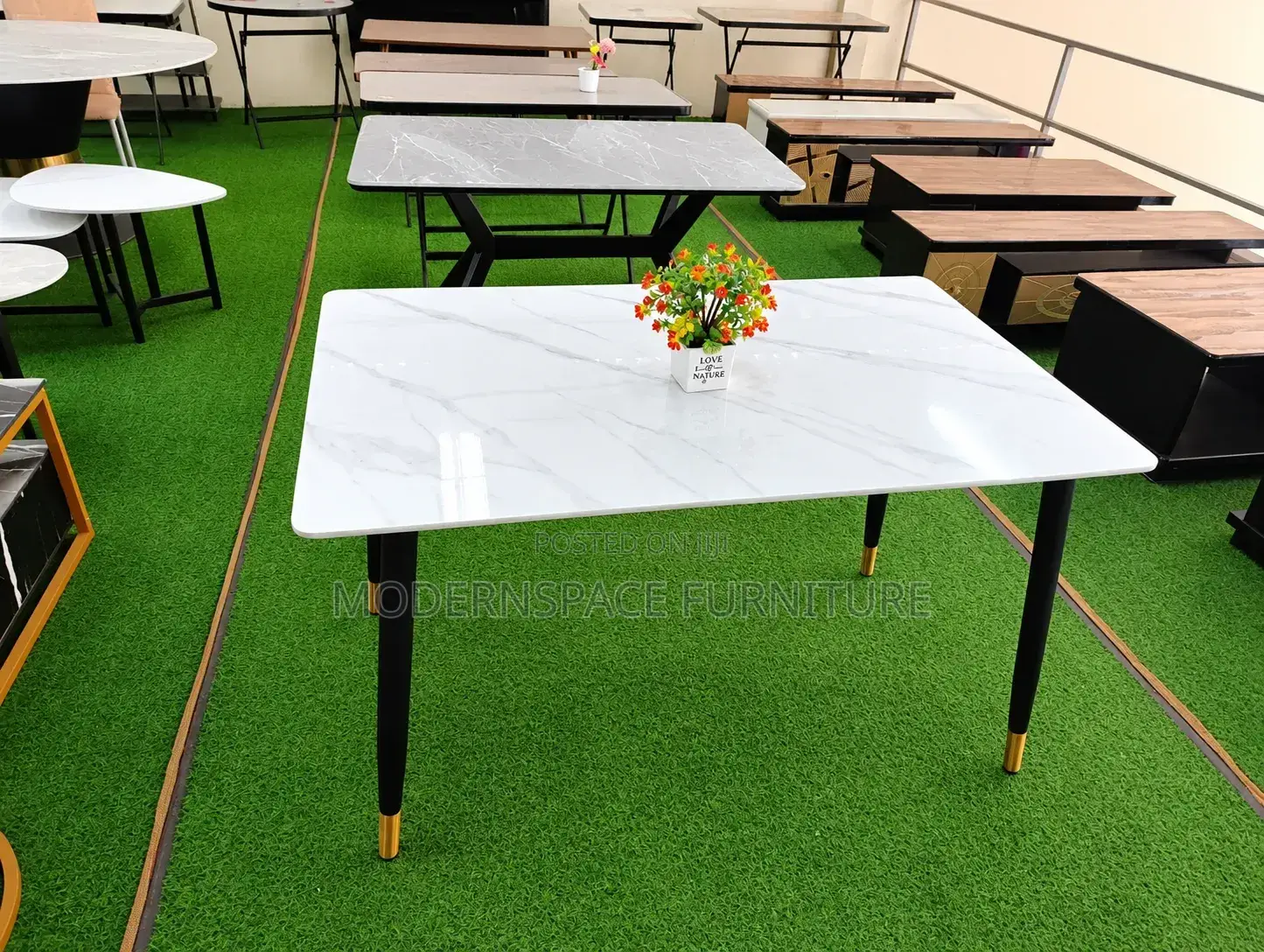 Modern Marble Dining Table-4-6seater