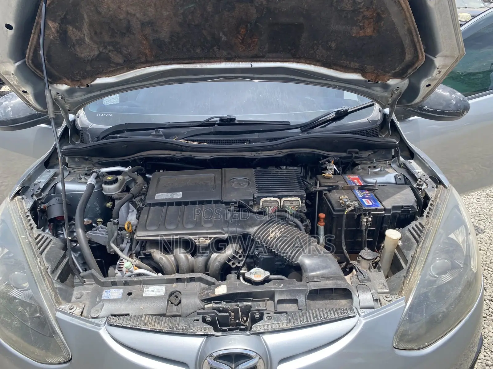 Mazda Demio 2012 Gray