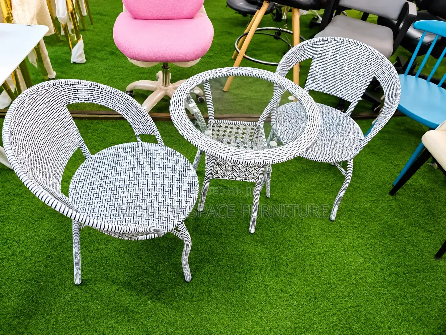 White Balcony Set