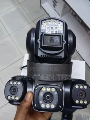 V380 4G Triple Lens CCTV Camera for Homes, Shops and Offices Solutions