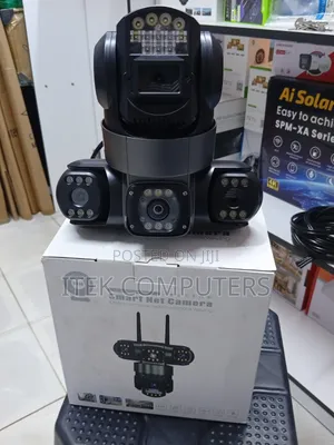Triple Lens 4G CCTV Camera for Farms, Compounds and Remote Areas Smart