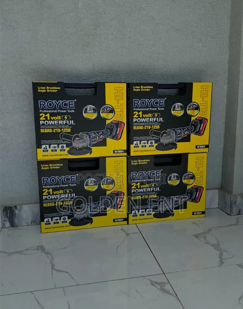Royce 21V Cordless Angle Grinder/Multi Function Angle Grinder