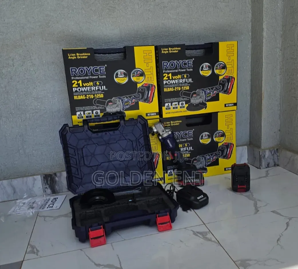 Royce 21V Cordless Angle Grinder/Multi Function Angle Grinder