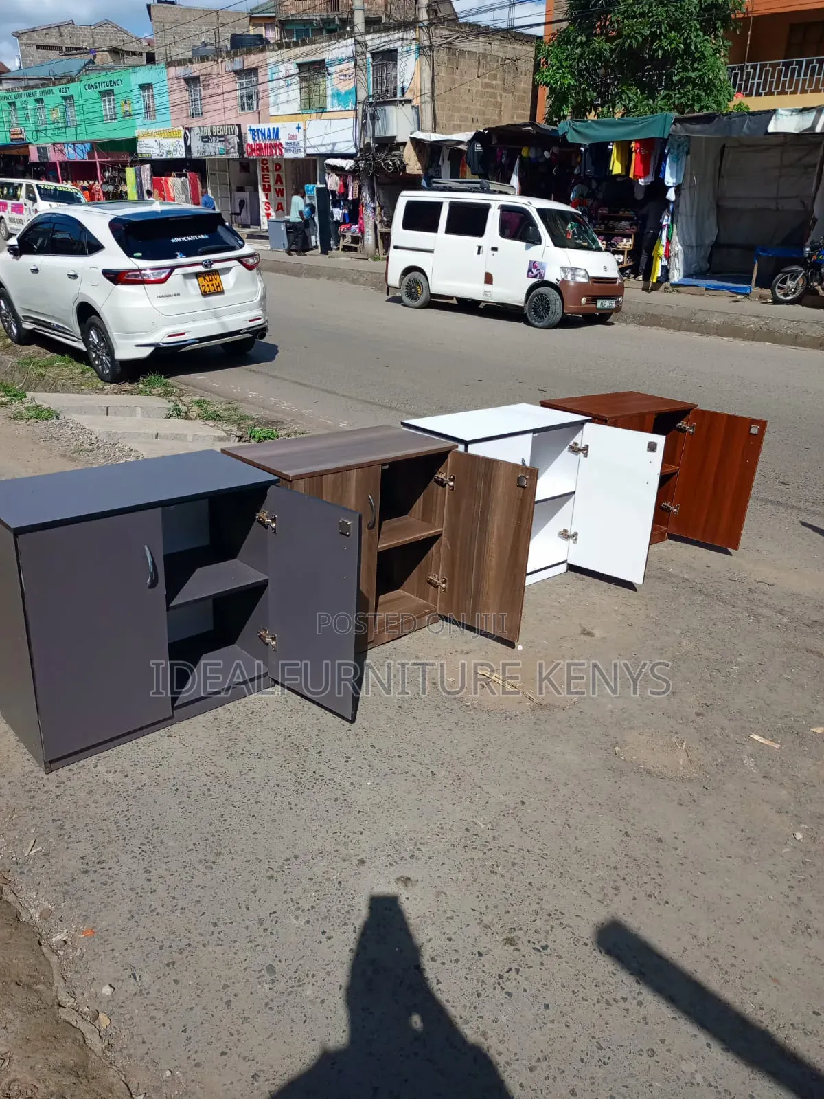 Low Office Cabinet / Side Storage Cabinet 2 Doors