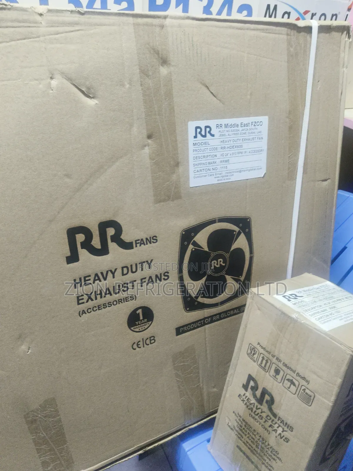 Single Phase Heavy Duty Exhaust Fans 24" .