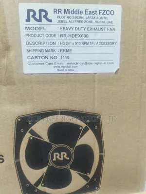 Single Phase Heavy Duty Exhaust Fans 24" .