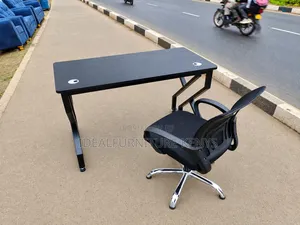 Modern Office Table / Desk 1.2M - Black