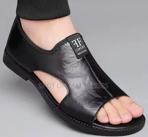 Perambulate! Men Fashion Stroll Sandals 39-47. Black, White & Brown.