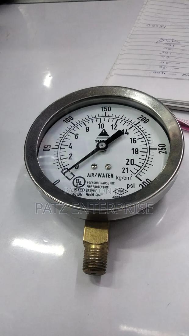 Pressure Gauge Air Water0-300