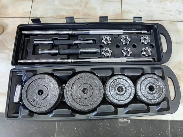 50kg Adjustable Dumbbell Set - main view