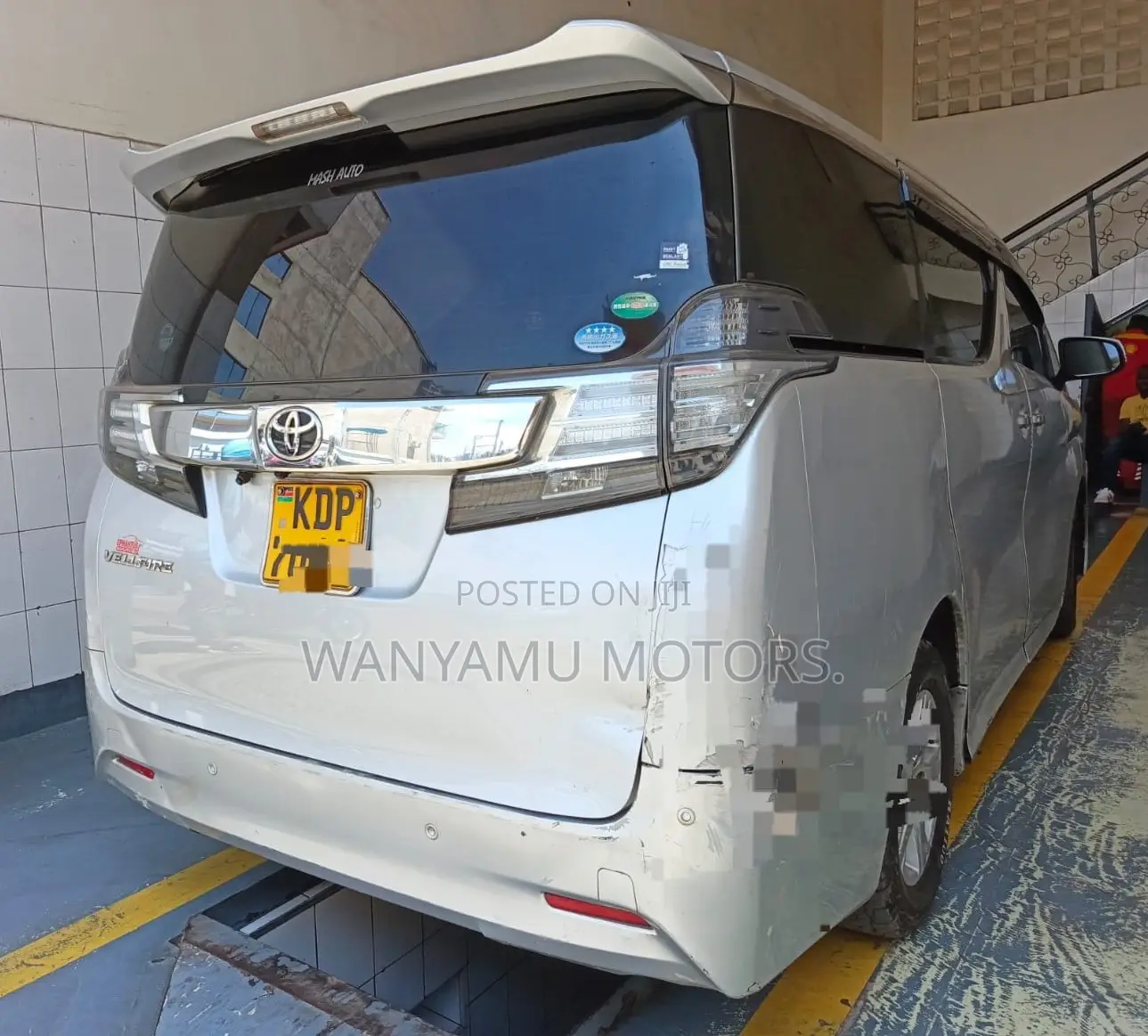 Toyota Vellfire 2016 Silver