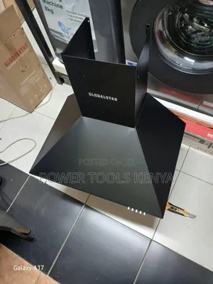 Globalstar Black Wall-Mounted Kitchen Cooker Hood