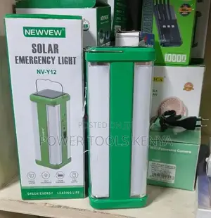 Newvew Solar Emergency Light (Model NV-Y12), a Re