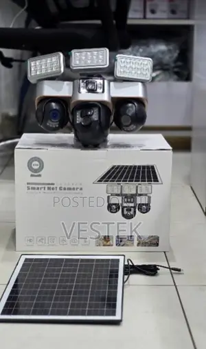 VTS30 Wi-Fi Outdoor Solar Security Camera Solar LED Floodlight Array