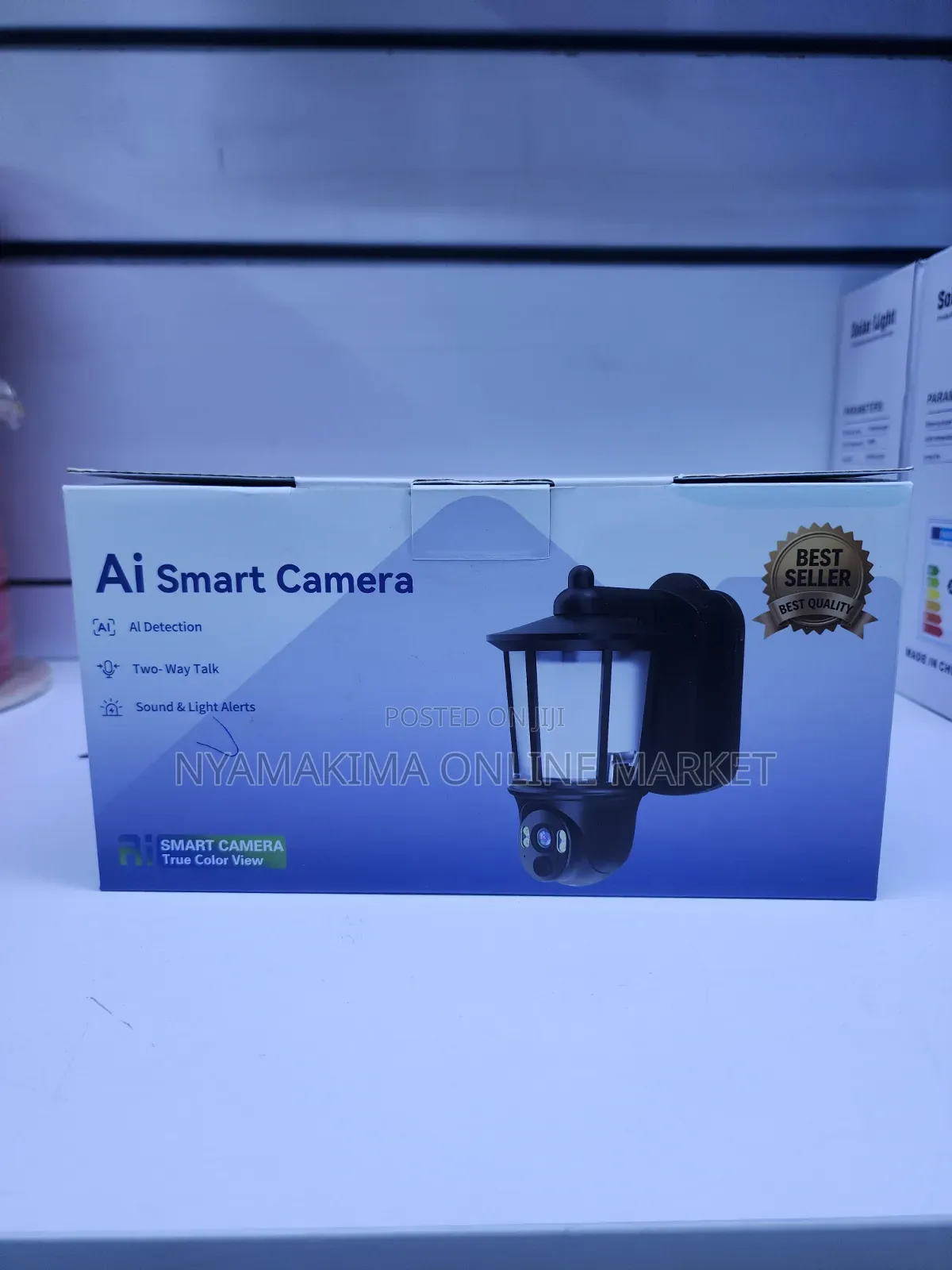 Wall Lamp With Single Lens Camera