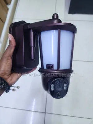 Wall Lamp With Single Lens Camera