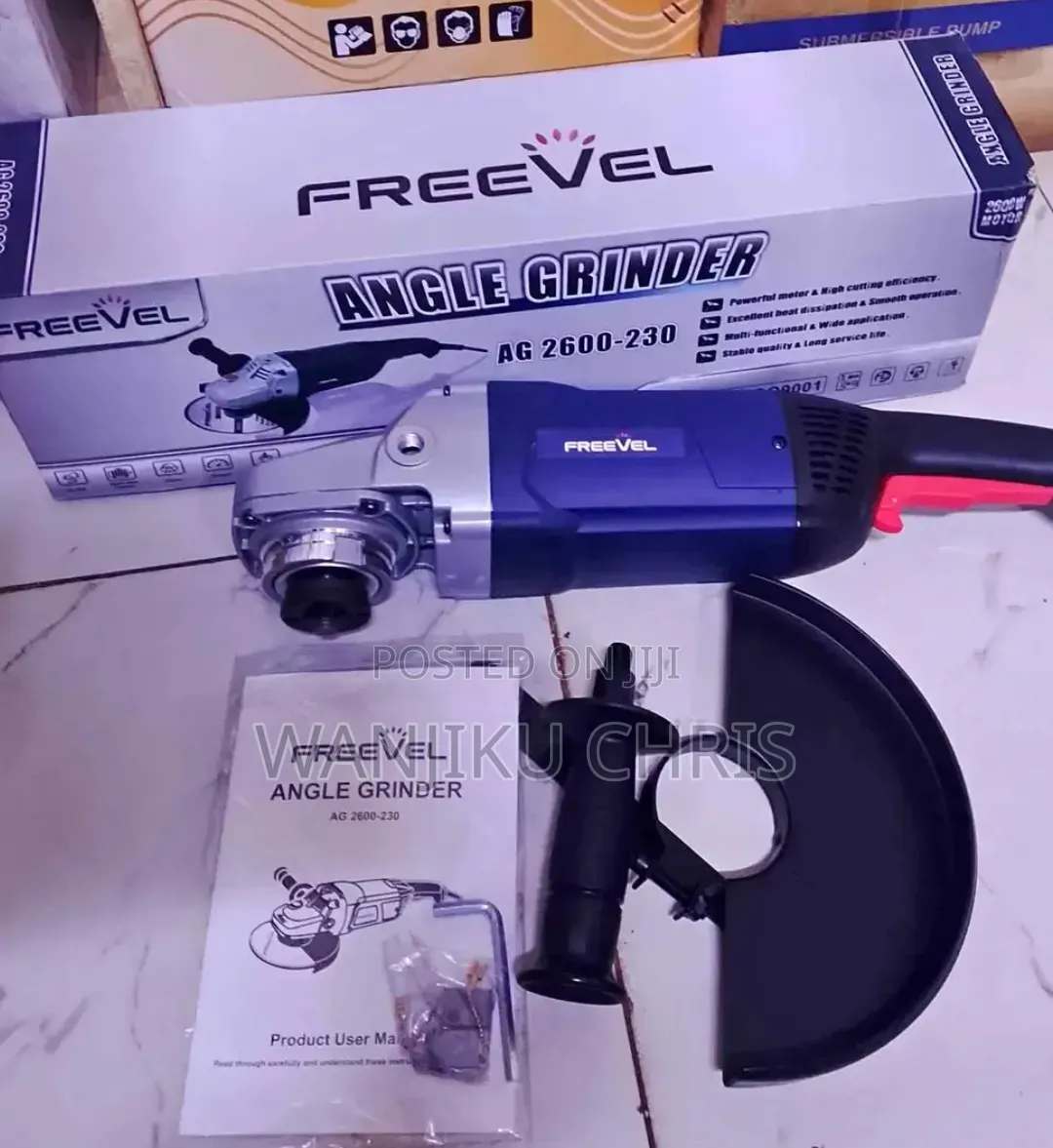 New 2600w Freevel Angle Grinder/Freevel Angle Grinder 9"