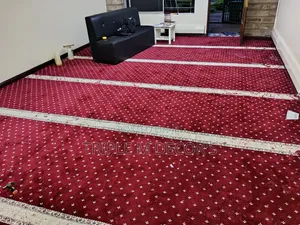 Heavy Duty Maroon Dotted Carpet for Executive Offices