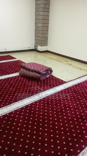 Premium Maroon Dotted Office Floor Carpet Per Square Meter