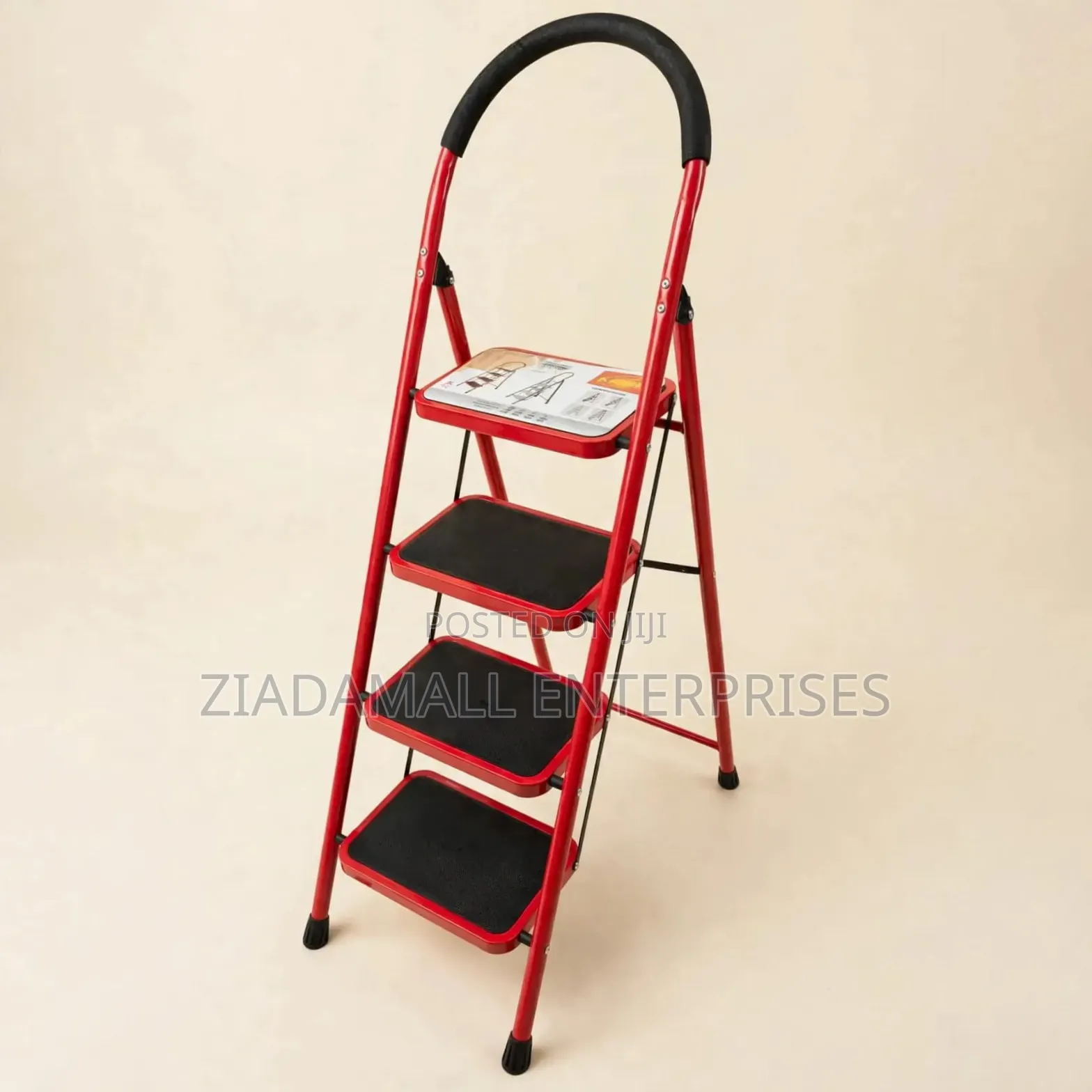 Heavy Duty Step Ladders 4 Tiers