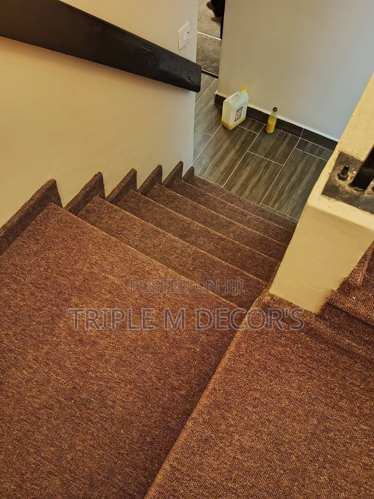 Brown 4mm Delta Wall Carpet