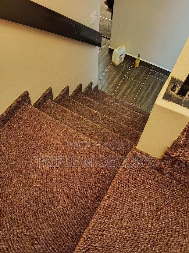 Brown 4mm Delta Wall Carpet - main view