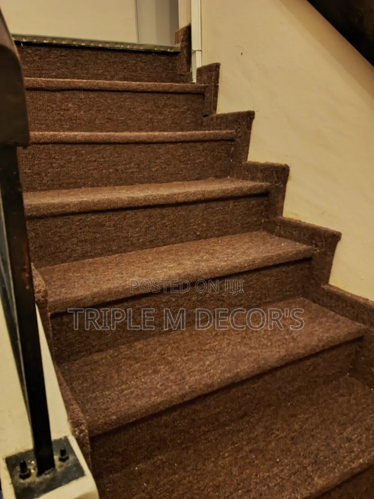 Brown 4mm Delta Wall Carpet