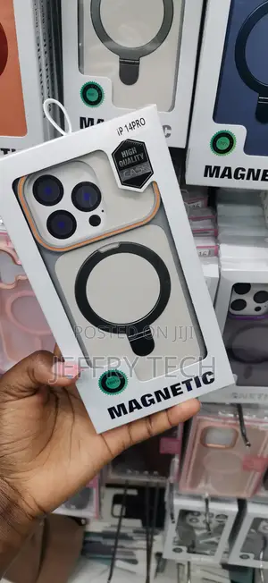 Magnetic Phone Case With MagSafe and Camera Lens for iPhone 14 Pro