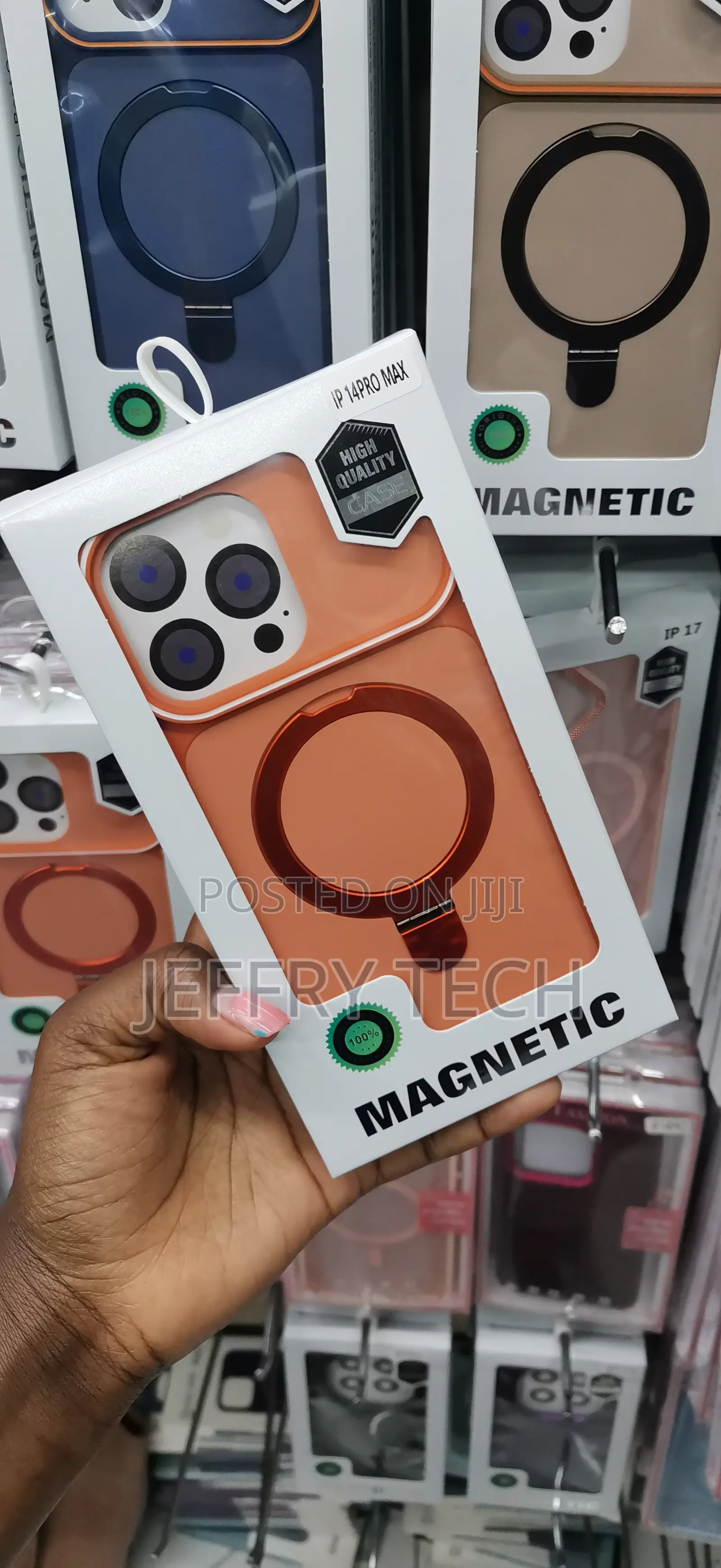 Magnetic Kickstand Protective Phone Case iPhone 14 Pro Max