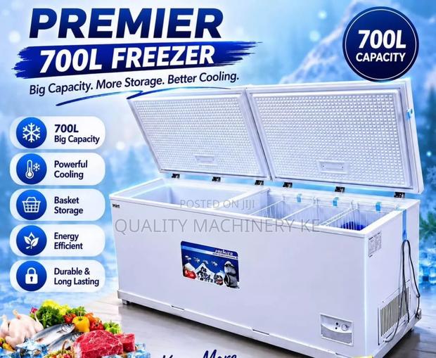 Spacious Internal Storage Premier 700L Freezer
