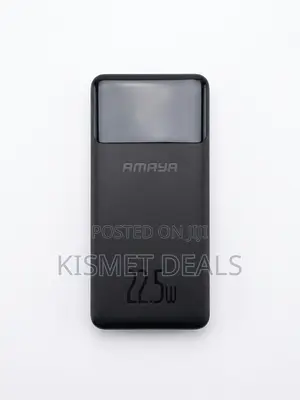 Amaya 10000mah Portable Powerbank With Inbuilt Cable Power Bank