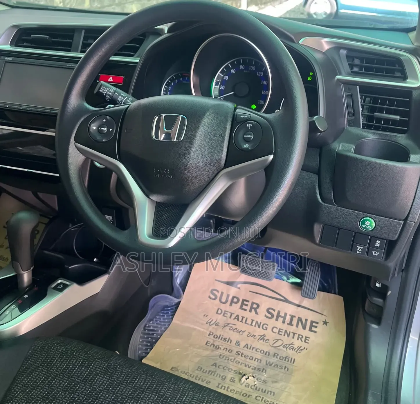 Honda Fit Shuttle 2016 Gray